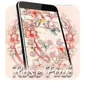 Free play online Rose Pink Diamond Theme APK