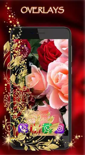 Play Roses Petals Live Wallpaper as an online game Roses Petals Live Wallpaper with UptoPlay