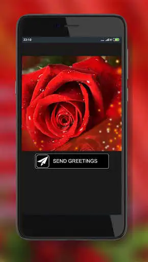 Play Roses Red Greetings as an online game Roses Red Greetings with UptoPlay