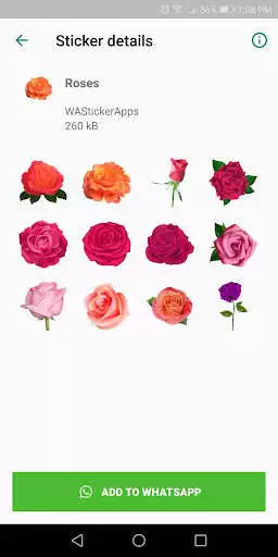 Play Roses Stickers WAStickerApps as an online game Roses Stickers WAStickerApps with UptoPlay