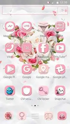 Play Rose Theme Pink Love