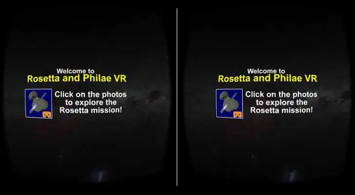 Play Rosetta and Philae VR