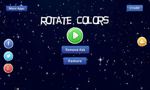 Play Rotate Colors - semi-circles