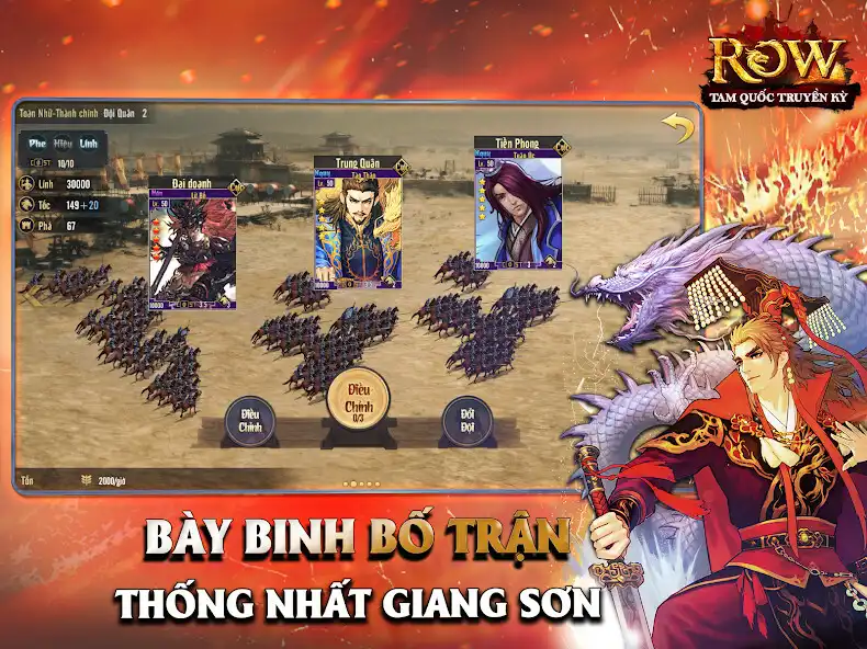 Play Row Tam Quốc Chí Truyền Kỳ VNG as an online game Row Tam Quốc Chí Truyền Kỳ VNG with UptoPlay