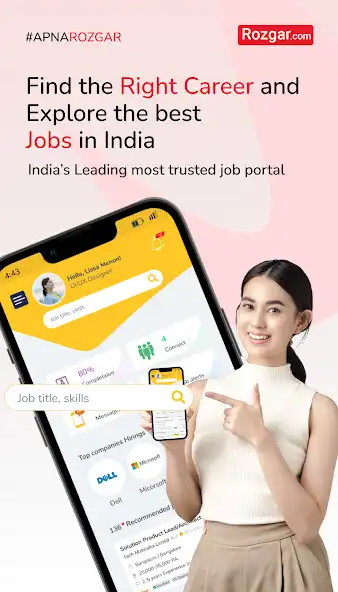 Play Rozgar.com - Job Search App  and enjoy Rozgar.com - Job Search App with UptoPlay