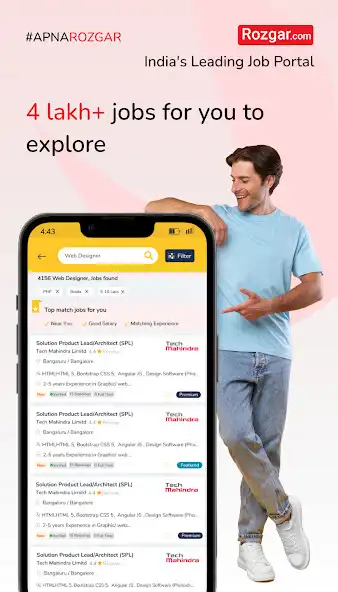 Play Rozgar.com - Job Search App as an online game Rozgar.com - Job Search App with UptoPlay