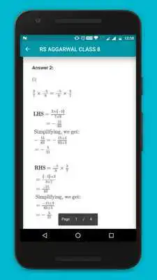 Play RS Aggarwal Maths Class 8 Solution