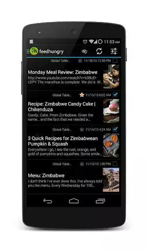 Play RSS Feed Hungry. Feedly reader  and enjoy RSS Feed Hungry. Feedly reader with UptoPlay