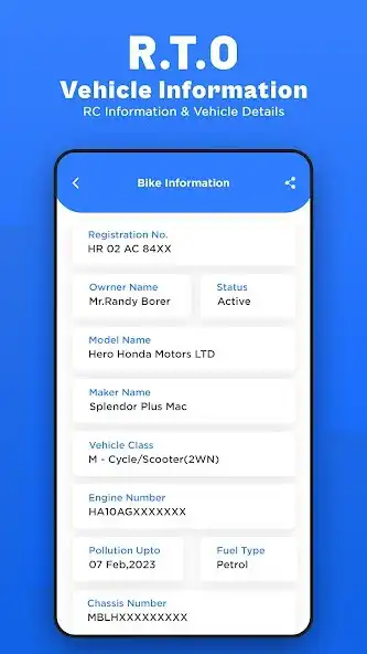 Play RTO Check: Vehicle Information as an online game RTO Check: Vehicle Information with UptoPlay