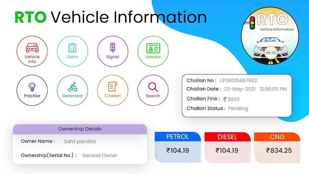 Play RTO Vehicle Info License Info  and enjoy RTO Vehicle Info License Info with UptoPlay