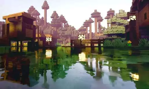 Play RTX Ray Tracing for Minecraft PE as an online game RTX Ray Tracing for Minecraft PE with UptoPlay