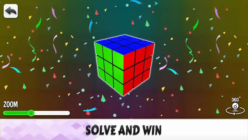 Play Rubiks 3D! Cube Solver as an online game Rubiks 3D! Cube Solver with UptoPlay