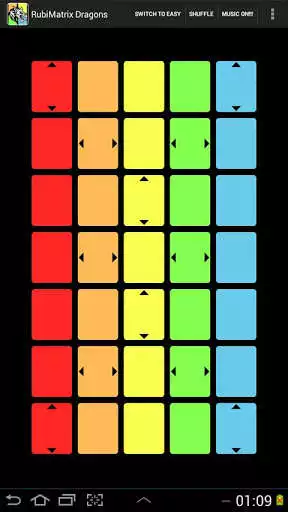 Play Rubimatrix - color puzzle game as an online game Rubimatrix - color puzzle game with UptoPlay