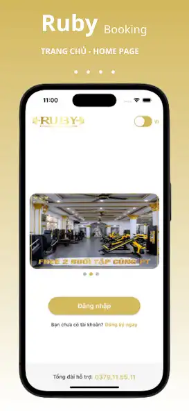 Play Ruby Fitness Booking as an online game Ruby Fitness Booking with UptoPlay