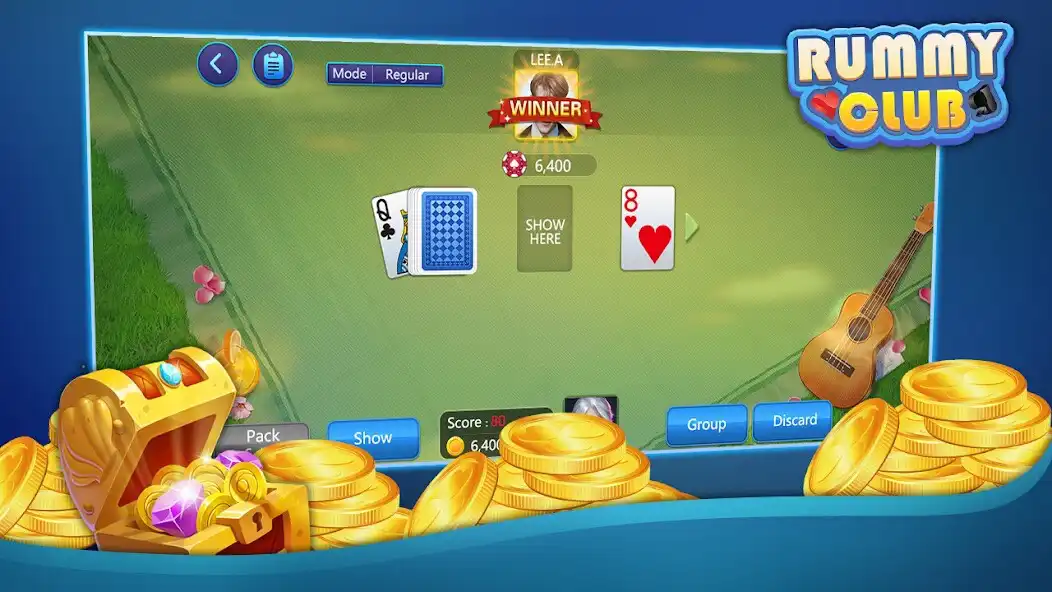 Play Rummy Club-3patti as an online game Rummy Club-3patti with UptoPlay