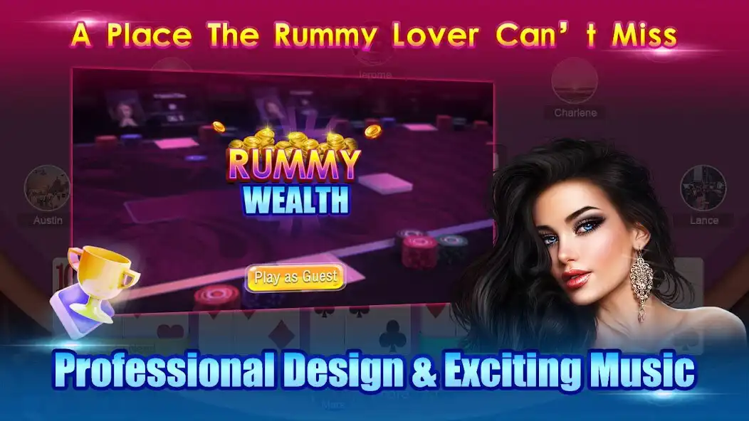 Play Rummy Wealth as an online game Rummy Wealth with UptoPlay