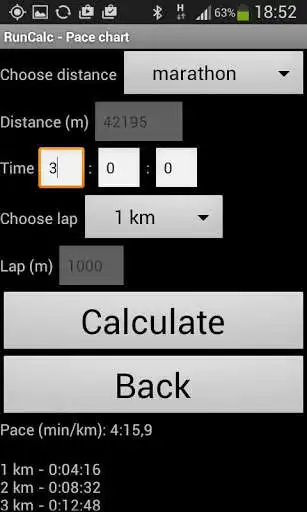 Play APK RunCalc - Running Calculator  and enjoy RunCalc - Running Calculator with UptoPlay pl.byledobiec.RunCalc