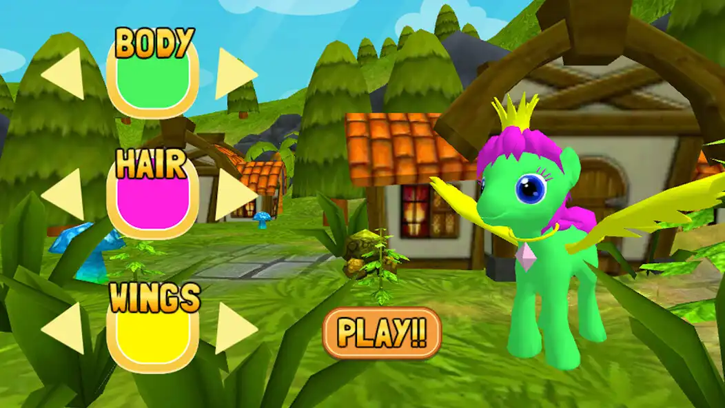 Play Running Pony 3D: Little Race  and enjoy Running Pony 3D: Little Race with UptoPlay