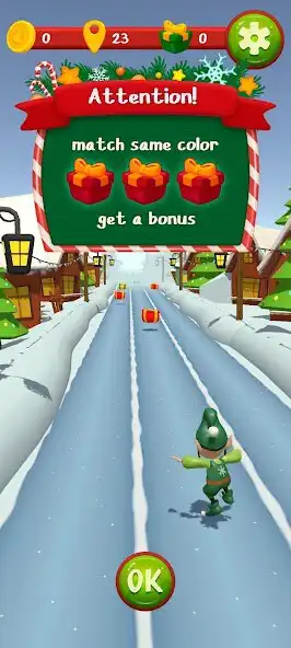 Play Running Santas helper as an online game Running Santas helper with UptoPlay