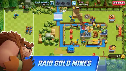 Play Rush Wars as an online game Rush Wars with UptoPlay