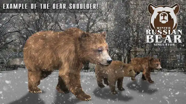 Play Russian Bear Simulator Winter