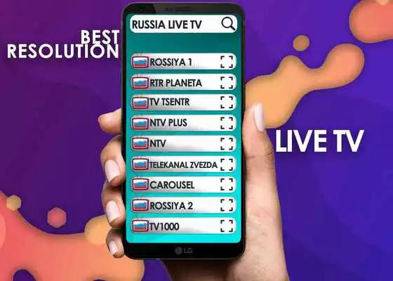 Play Russian Tv live  - Russia Television Channels