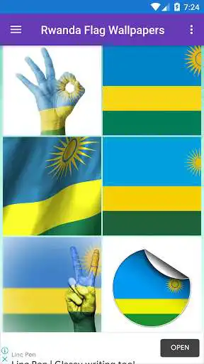 Play Rwanda Flag Wallpaper: Flags and Country Images  and enjoy Rwanda Flag Wallpaper: Flags and Country Images with UptoPlay