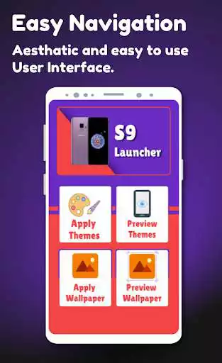 Play S9 Theme Launcher for Samsung  and enjoy S9 Theme Launcher for Samsung with UptoPlay