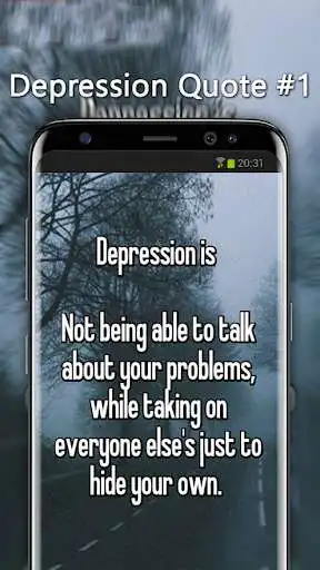 Play Sad And Depression Quotes 2020 as an online game Sad And Depression Quotes 2020 with UptoPlay