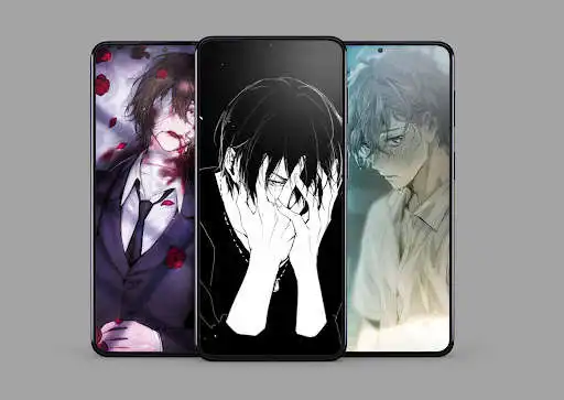 Play sad boy anime wallpapers  and enjoy sad boy anime wallpapers with UptoPlay