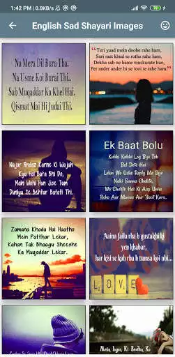 Play Sad Shayari Status Image In English as an online game Sad Shayari Status Image In English with UptoPlay