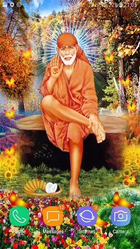 Play Sai Baba Live Wallpaper  and enjoy Sai Baba Live Wallpaper with UptoPlay