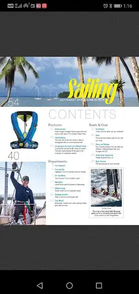 Play SAILING Magazine as an online game SAILING Magazine with UptoPlay