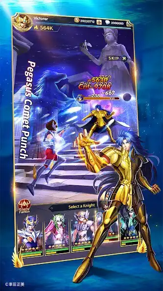 Play Saint Seiya: Legend of Justice as an online game Saint Seiya: Legend of Justice with UptoPlay