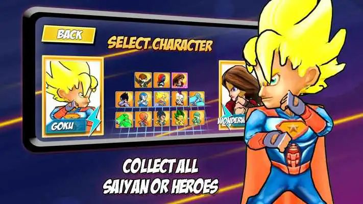 Play Saiyan Hero Fighting