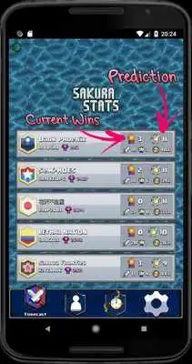 Play Sakura Stats for Clash Royale