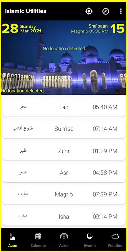 Play Salaat First - Prayer Times, Qibla, Azkar, Weather  and enjoy Salaat First - Prayer Times, Qibla, Azkar, Weather with UptoPlay