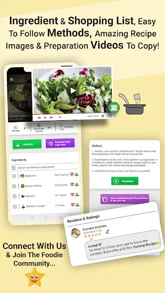 Play Salad Recipes : Healthy Foods as an online game Salad Recipes : Healthy Foods with UptoPlay