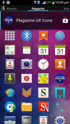 Play Samsung Magazine UX Icon Set