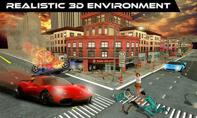 Play San Andreas Flying Car 3D