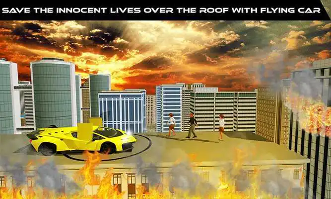 Play San Andreas Flying Car 3D