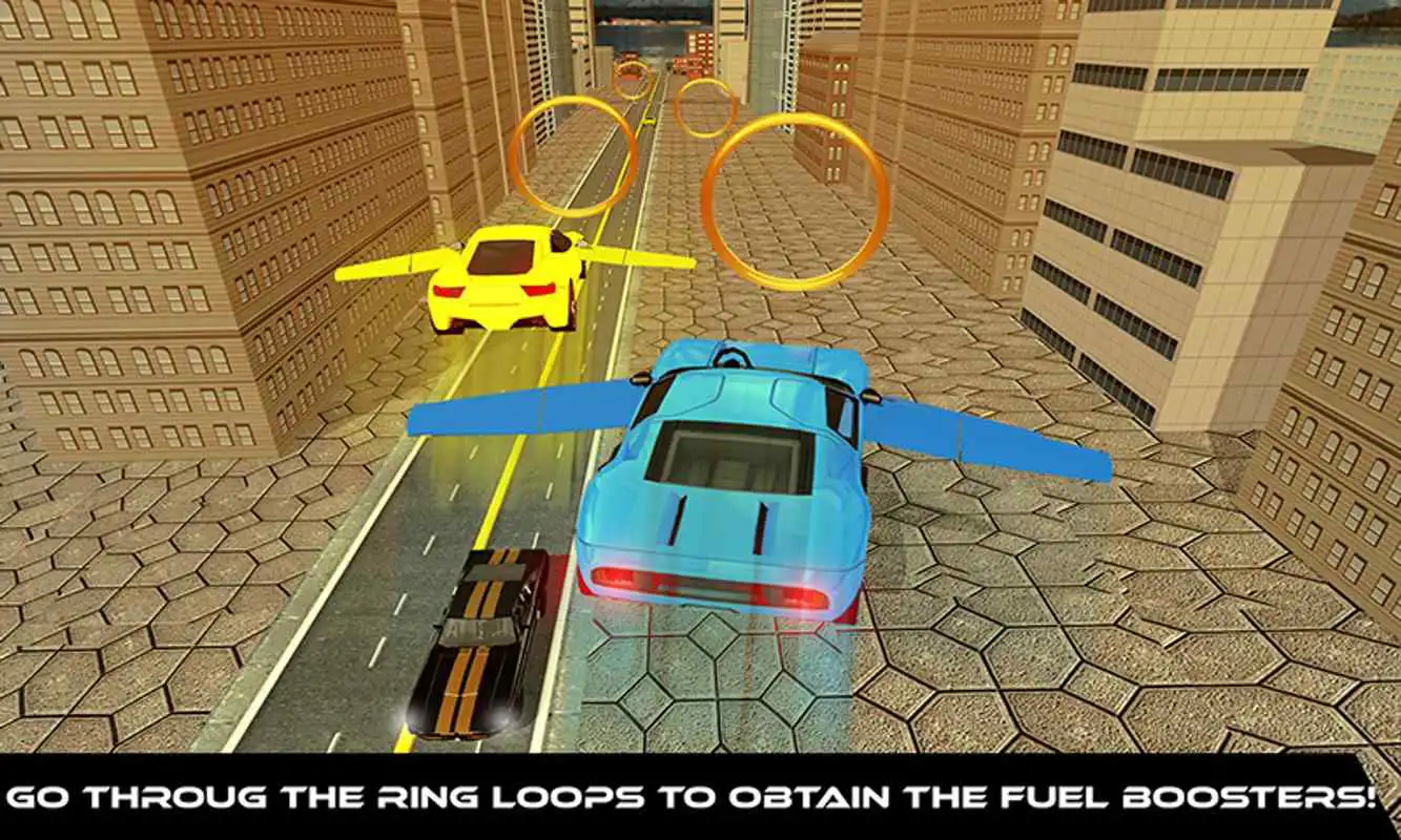 Play San Andreas Flying Car 3D