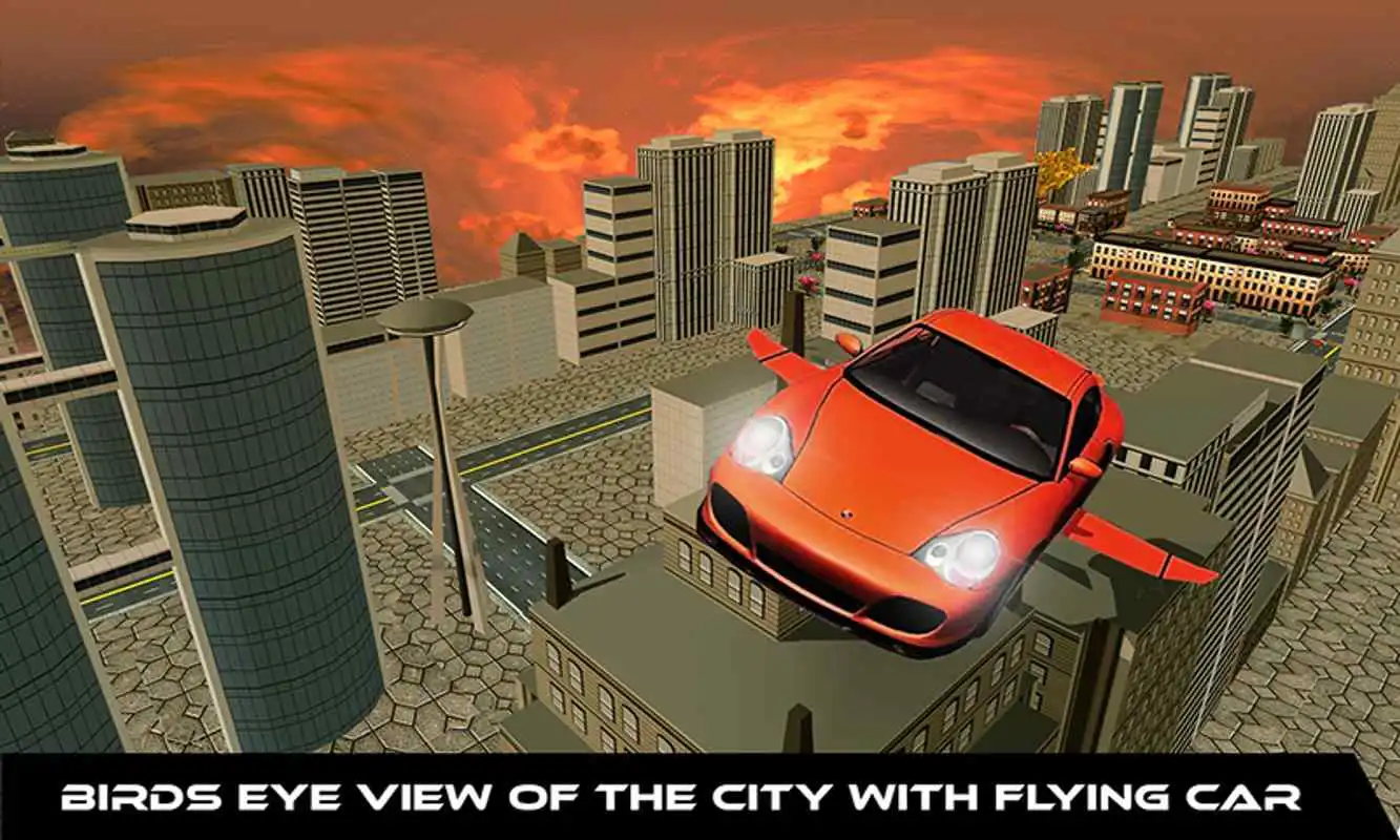 Play San Andreas Flying Car 3D