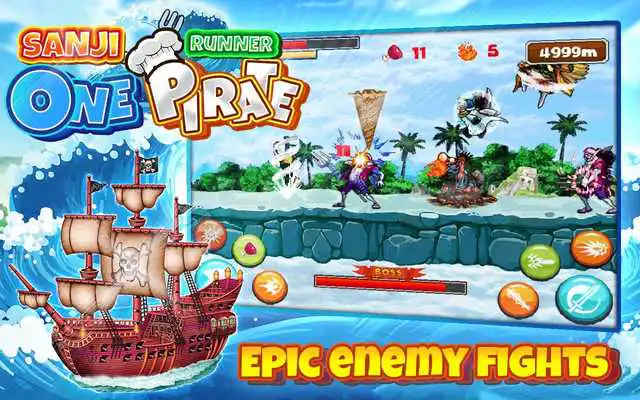 Play Sanji One Pirate Runner