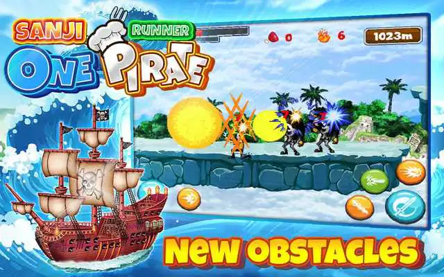 Play Sanji One Pirate Runner