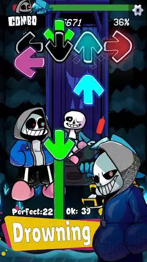 Play Sans FNF DUSTALLE Mod  and enjoy Sans FNF DUSTALLE Mod with UptoPlay