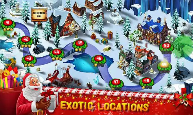 Play Santa Christmas Escape - The Frozen Sleigh