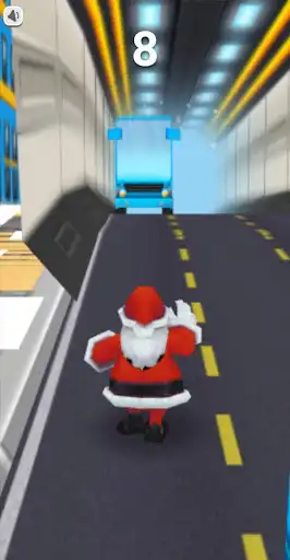 Play Santa City Run as an online game Santa City Run with UptoPlay