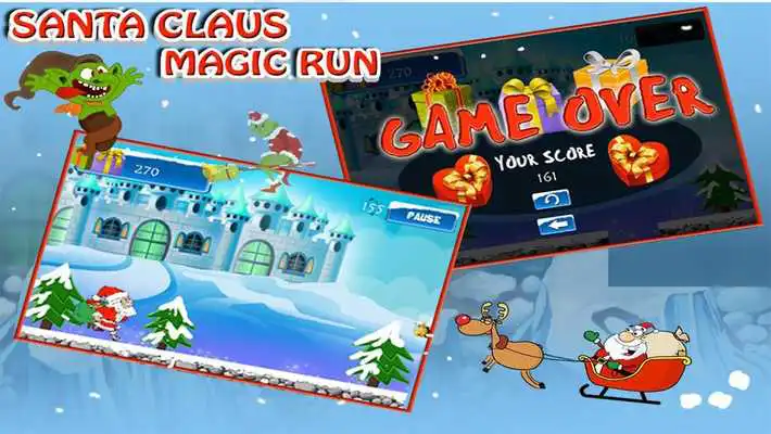 Play Santa Claus Magic Run