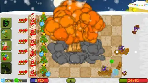 Play Santa Strategy Defense Game  and enjoy Santa Strategy Defense Game with UptoPlay